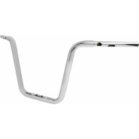 1-1/4" Touring Handlebar — 1-1/4" (32 mm) diameter, 14" (35.5 cm) rise, 36-3/4" (93.5 cm) width, Chrome