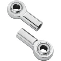 Shift Linkage Rod Ends — 5/16"-24 female, 7.9 mm, Silver