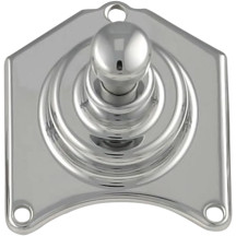 Cubierta de extremo del solenoide con botón de arranque