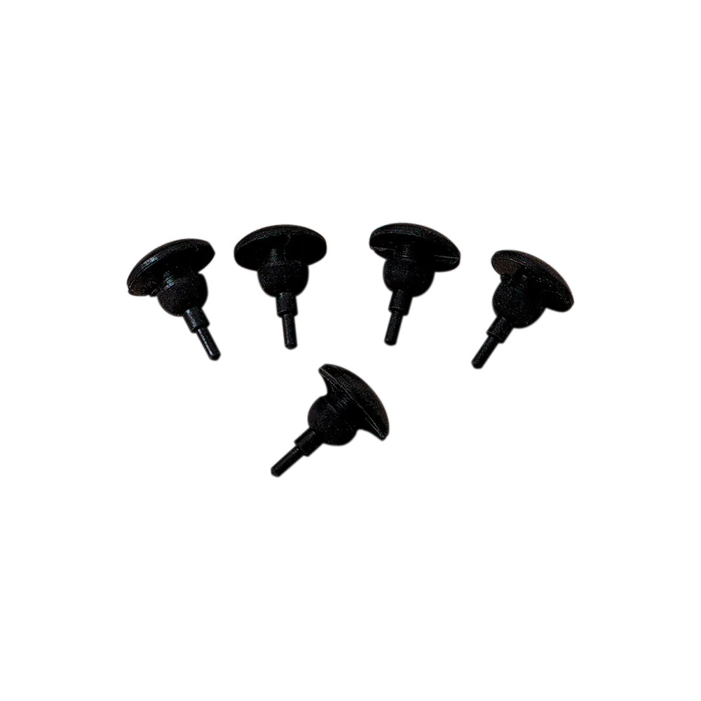 Kickstand Bumper — Black, Rubber, 5 Pack