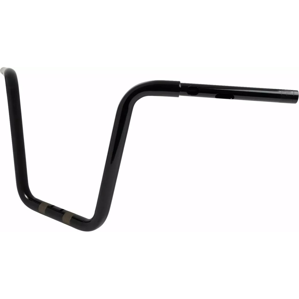 1-1/4" Touring Handlebar — 1-1/4" clamp, 14" rise, Black gloss