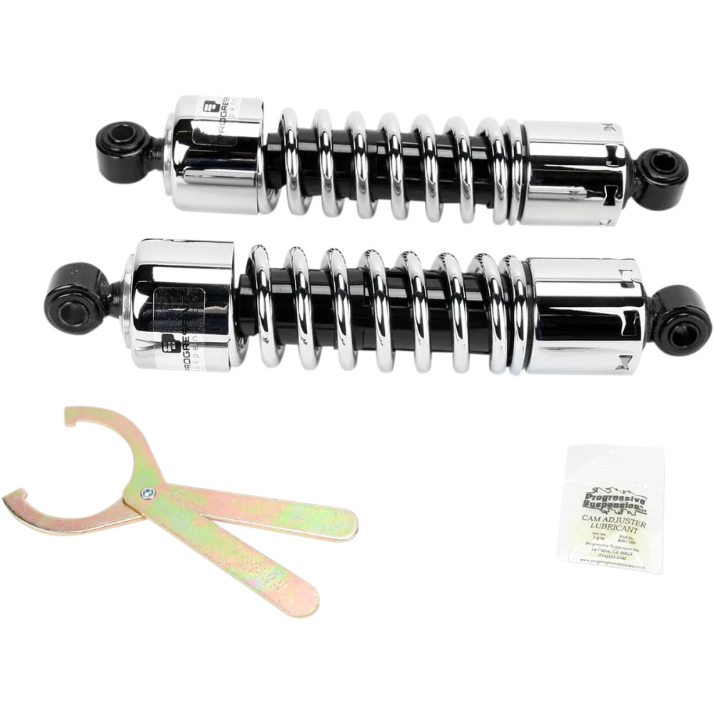 412 Series Shocks — Chrome