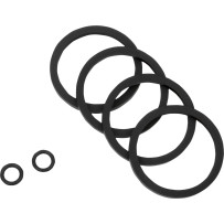 Componentes de reemplazo para pinzas de freno — 4 pistones, cromado