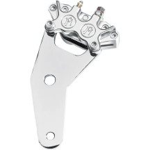 Kit de pinzas clásicas Shovelhead — 254 mm (10\"), 4 pistones, Trasero, Cromo