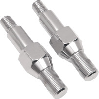 Handlebar Riser Studs for Springers — Riser, Chrome, Pair
