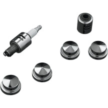 Headbolt Covers — Head Bolt, Chrome, 4 Pack