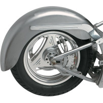 Custom Rear Fender — Swingarm, 110 cm contour length, 18.5 cm width, steel, unfinished