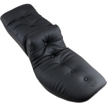 Regal Duke Pillow 2-Up Seat — 33 cm (13") driver width, 20.5 cm (8") rear width, Black