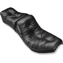 Asiento Regal Plush "Pillow" para 2 personas — 2 plazas, Negro