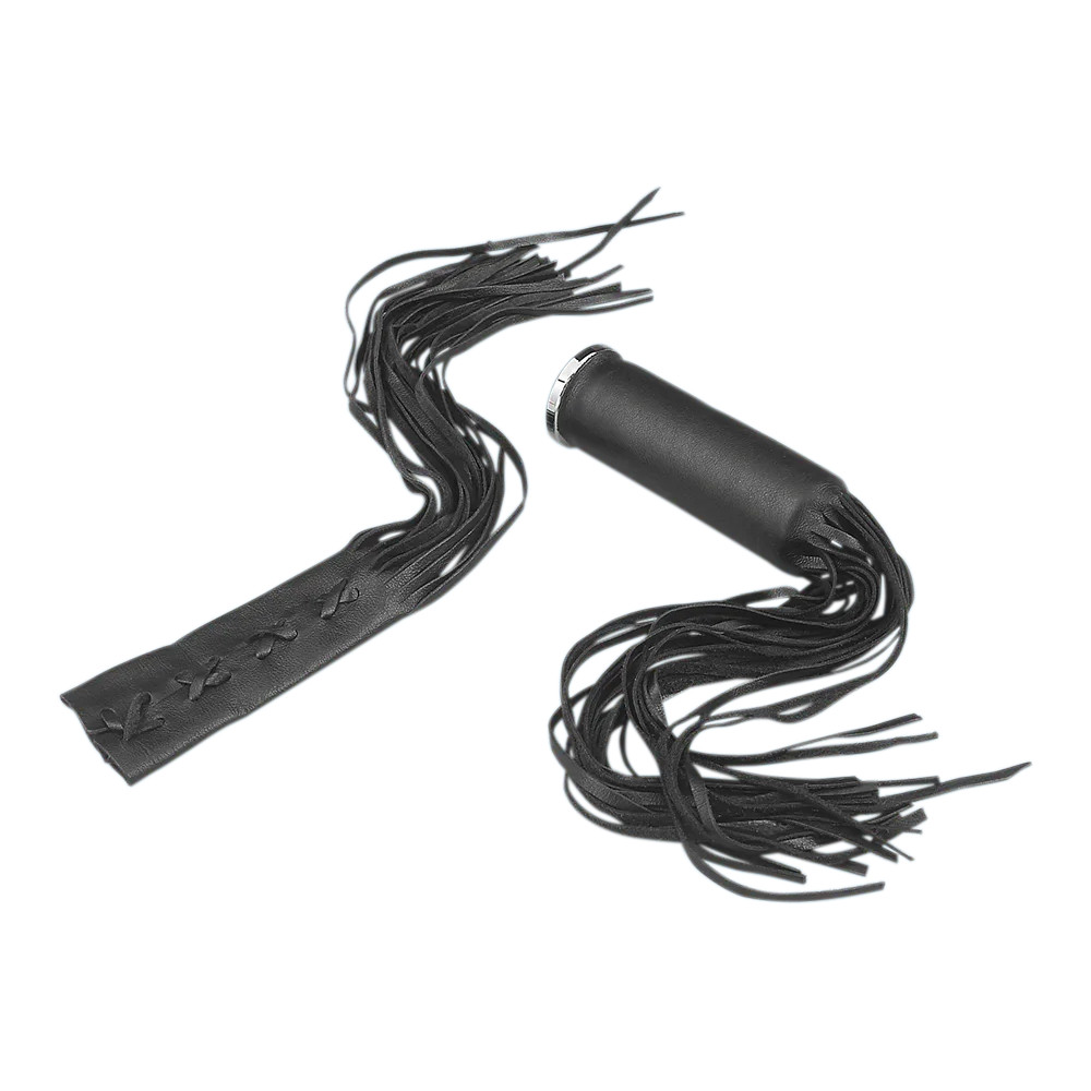 Fringed Leather Grip Covers