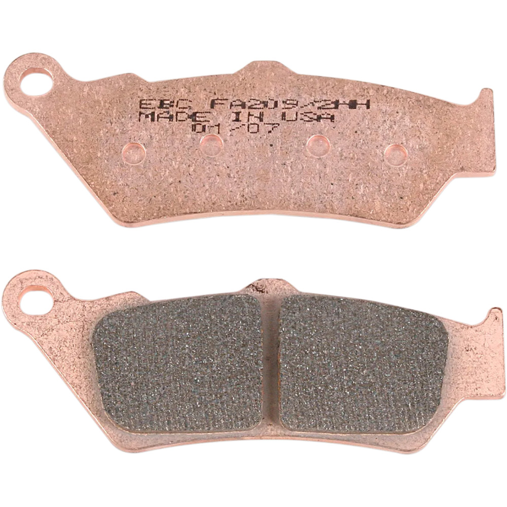 Pastillas de freno sinterizadas "HH" — 108.9 mm, 7.6 mm, FA209/2HH