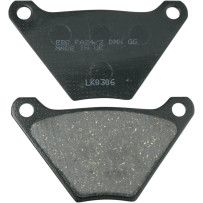 Organic Harley/Buell Brake Pads — 113.8 mm, 7 mm, FA Series