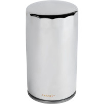 Premium Oil Filter — 141 mm x 76 mm, Chrome