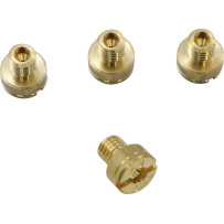 Genuine Mikuni N100.604 Main Jets — 87.5, 4 Pack, Gold