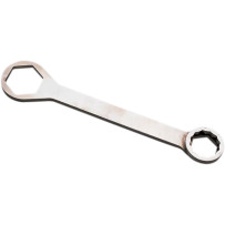 Rider's Wrench By Fredette — 17 mm, 27 mm, chrome