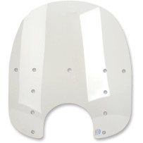 Replacement Fats Windshield Plastic — 43 cm (17"), 56 cm (22"), 18 cm (7"), Gray