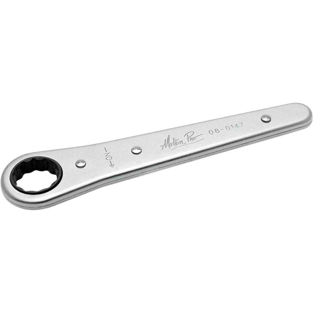 Llave de bujía con carraca — 13/16" para bujías, 2 tiempos, plateado