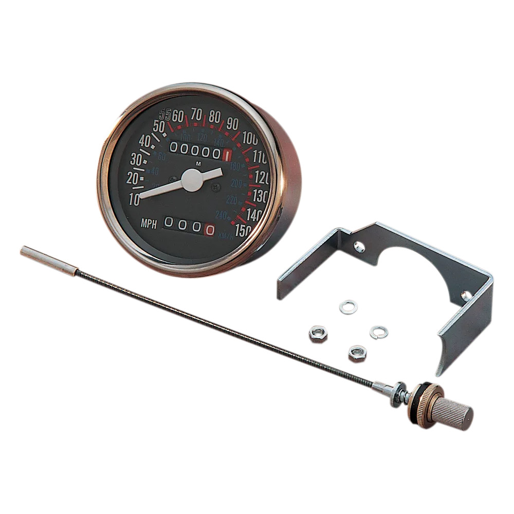 3-1/8" Dash Mount 150 MPH Speedometer 3-1/8" Dash Mount 150 MPH Speedometer
