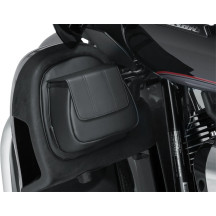Bolsa del bolsillo inferior del carenado — Negro