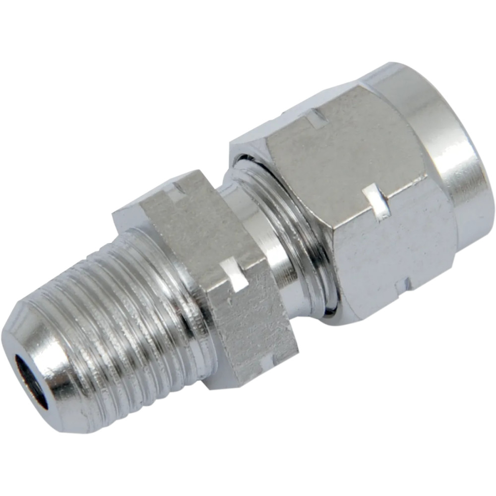 Accesorio de tubo de aceite cromado para Rocker