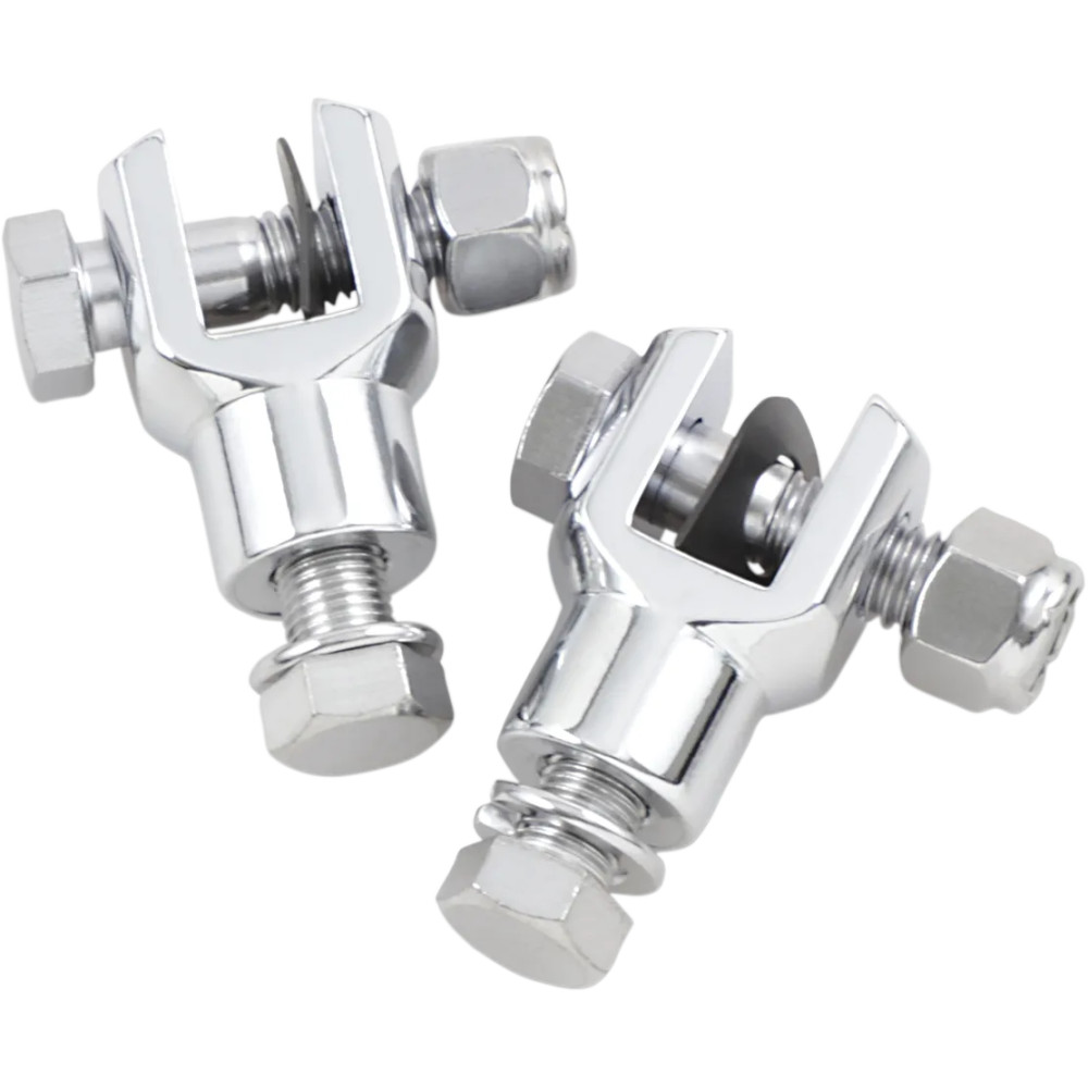 Replacement Chrome Footpeg Clevis Mounts Replacement Chrome Footpeg Clevis Mounts
