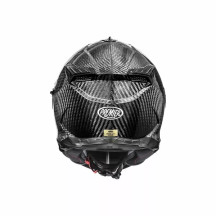 Streetfighter Carbon Helmet — L, aramid & carbon fiber shell, Gloss black