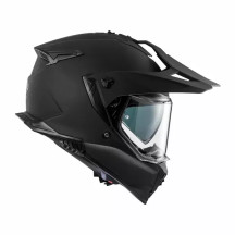 Discovery Helmet — Size M, Full Face, Matte Black
