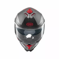Typhoon BA Helmet — M, Matte gray, Full‑Face