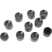 Handlebar Switch Button Caps — Black, 25.4 mm (1"), 10-pack
