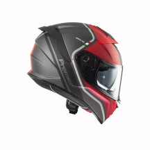 Devil PH Helmet — M, Full-face, Gray gloss