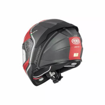 Devil PH Helmet — 2XL, Gray gloss, Smoke sun shield