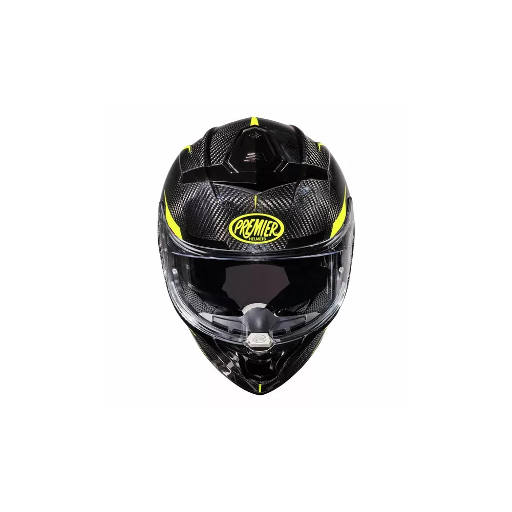 Devil Carbon STY Helmet — L, Gloss Black