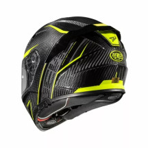 Devil Carbon STY Helmet — L, Gloss Black