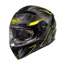 Devil Carbon STY Helmet — L, Gloss Black