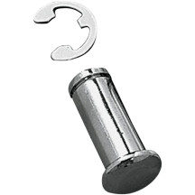 Kit de pasador/clip — Paquete de 10, cromo