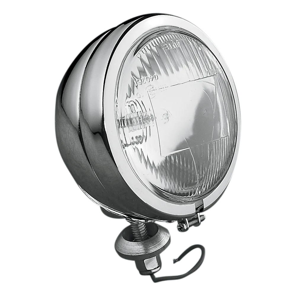 Faro 4-1/2" — 114 mm (4-1/2"), 12V 55W, H3, cromo
