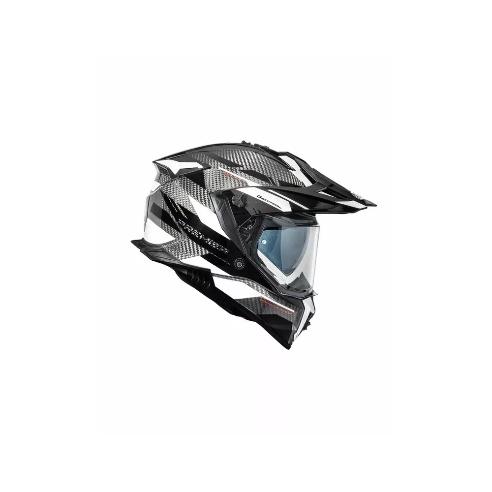 Discovery Carbon EA Helmet — L, Gray, Gloss