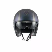 Vintage FR Helmet — XS, Blue Matte