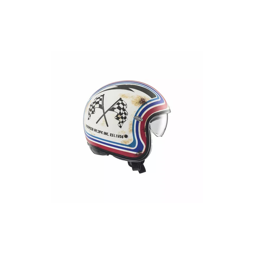 Vintage Helmet — XS, Matte White