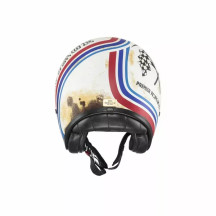 Vintage Helmet — Size L, Matte White