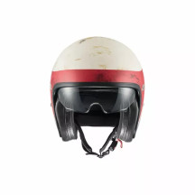 Vintage Helmet — Size M, Matte White