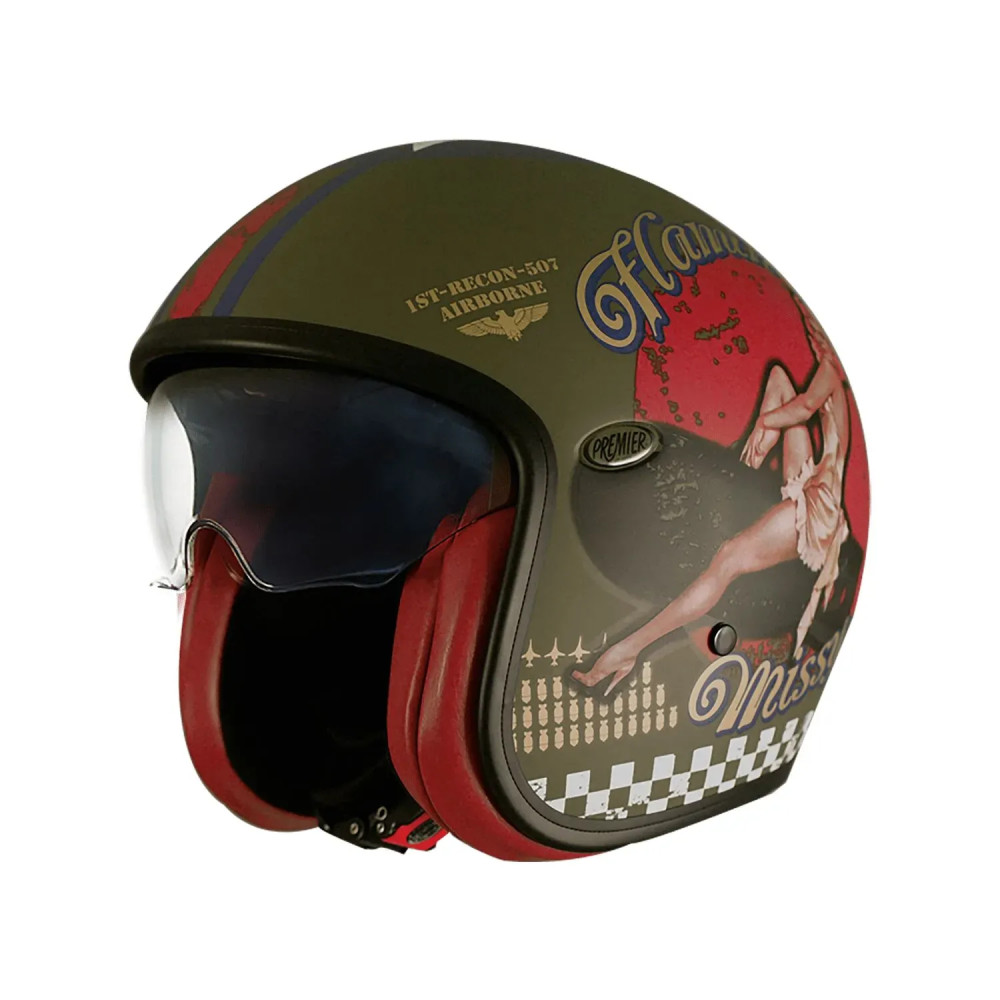 Casco Vintage Pin Up