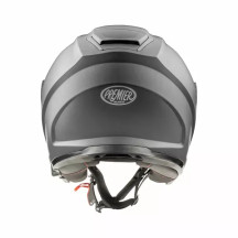 Casco Dokker — 2XL, Open Face, Gris mate