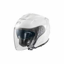 Casco JT5 — Talla S, Blanco brillante