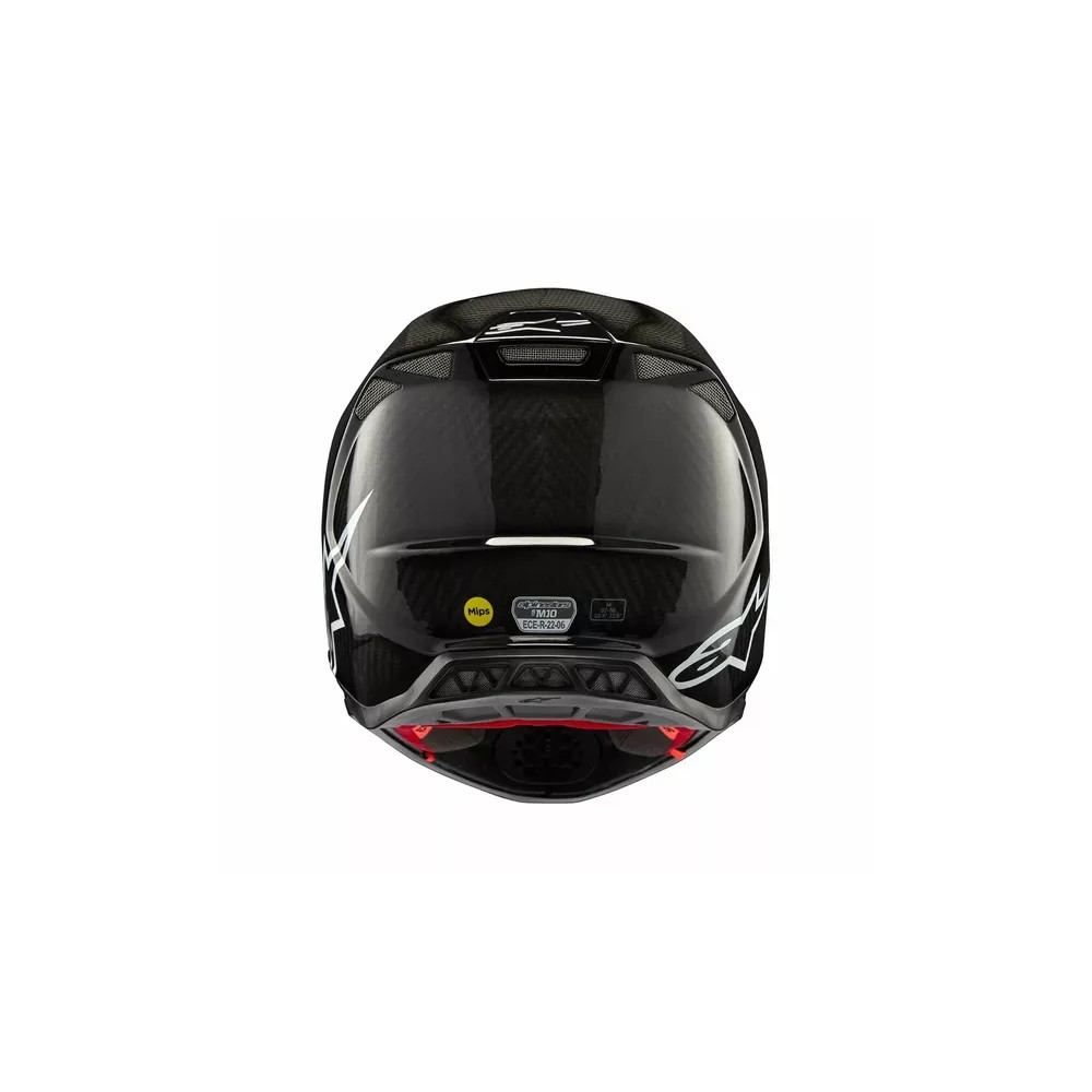 Supertech M10 Solid Helmet — M, Black gloss, Carbon fiber shell Supertech M10 Solid Helmet — M, Black gloss, Carbon fiber shell