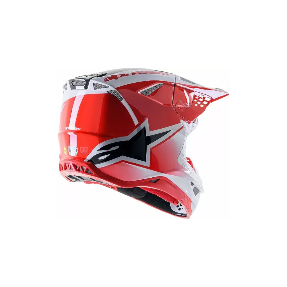 Supertech M10 Unite Helmet — M, Black gloss