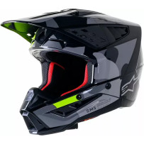 Casco Supertech M5 Rover — Talla M, Negro brillo