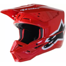 Casco Supertech M5 Corp — 2XL, rojo brillante