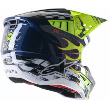 Supertech M5 Rash Helmet — M, Blue gloss