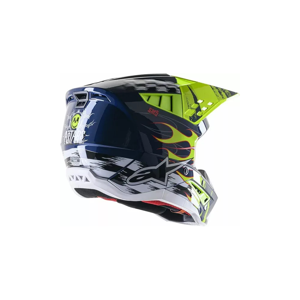 Supertech M5 Rash Helmet — M, Blue gloss